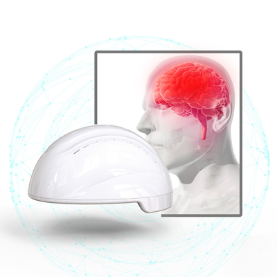 tratamiento de 810nm Brain Injury Rehabilitation Helmet For Parkinson infrarrojo
