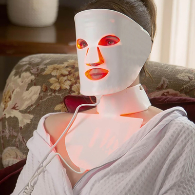 el silicón 3D que la belleza facial llevó la máscara 7 colorea cuidado de piel antienvejecedor