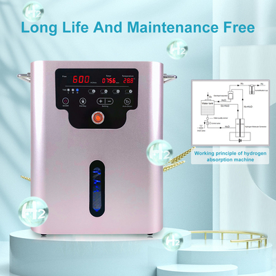 Suyzeko Máquina de Inhalación de Hidrógeno de Electrolisis de Agua de 600 ml para Atención Médica en el Hogar