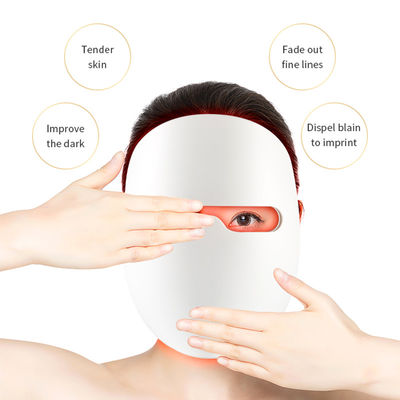 El retiro facial del pigmento de la máscara de Phototherapy del color de la reparación 7 de la piel llevó la mascarilla ligera